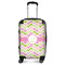 Pink & Green Geometric Suitcase - 20" Carry On (Personalized)