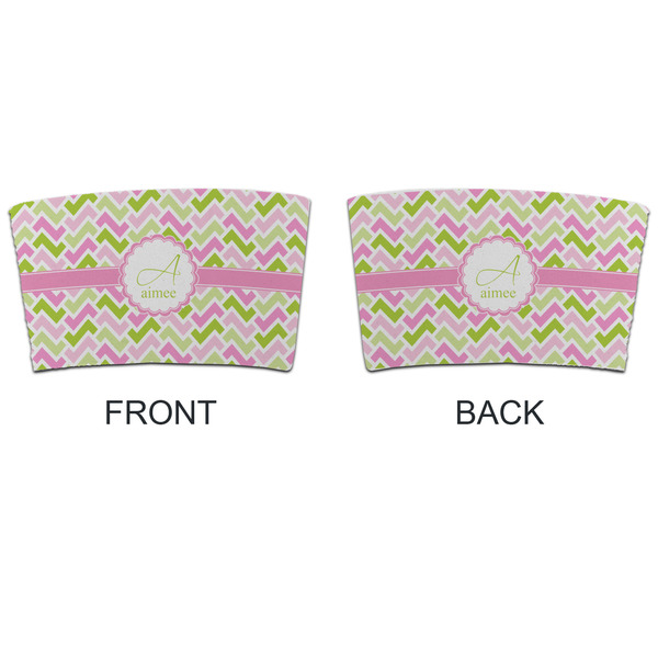 Pink & Green Geometric Coffee Cup Sleeve - APPROVAL