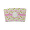 Pink & Green Geometric Coffee Cup Sleeve - FRONT