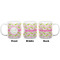 Pink & Green Geometric Coffee Mug - 20 oz - White APPROVAL