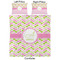 Pink & Green Geometric Comforter Set - Queen - Approval