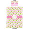 Pink & Green Geometric Comforter Set - Twin - Approval