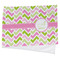 Pink & Green Geometric Cooling Towel (Personalized)