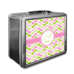 Pink & Green Geometric Lunch Box (Personalized)