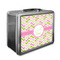Pink & Green Geometric Custom Lunch Box / Tin