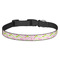 Pink & Green Geometric Dog Collar (Personalized)