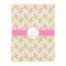 Pink & Green Geometric Duvet Cover - Twin - Front