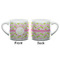 Pink & Green Geometric Espresso Cup - 6oz (Double Shot) (APPROVAL)