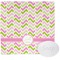Pink & Green Geometric Washcloth (Personalized)