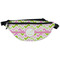 Pink & Green Geometric Fanny Pack - Front