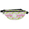 Pink & Green Geometric Fanny Pack - Classic Style (Personalized)
