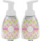 Pink & Green Geometric Foam Soap Bottle Approval - White