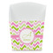 Pink & Green Geometric French Fry Favor Boxes (Personalized)