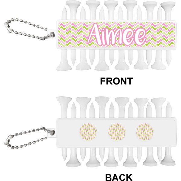 Pink & Green Geometric Golf Buddy (Approval)