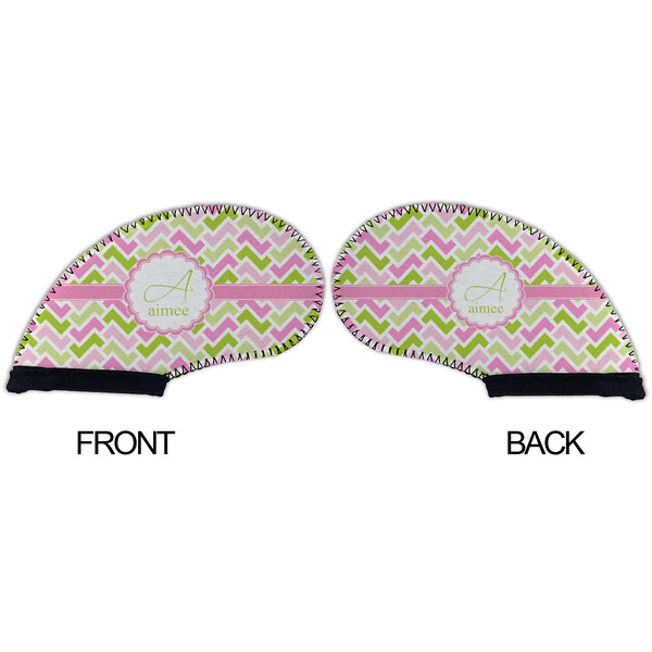 Pink & Green Geometric Golf Club Covers - APPROVAL