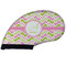 Pink & Green Geometric Golf Club Covers - FRONT