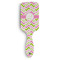 Pink & Green Geometric Hair Brush - Front View