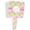 Pink & Green Geometric Hand Mirrors - Front/Main