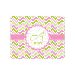 Pink & Green Geometric Jigsaw Puzzles (Personalized)