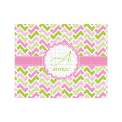 Pink & Green Geometric 500 pc Jigsaw Puzzle (Personalized)
