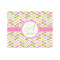 Pink & Green Geometric Jigsaw Puzzle 500 Piece - Front