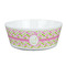 Pink & Green Geometric Kid's Bowl (Personalized)