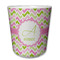 Pink & Green Geometric Kids Cup - Front