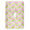 Pink & Green Geometric Light Switch Cover