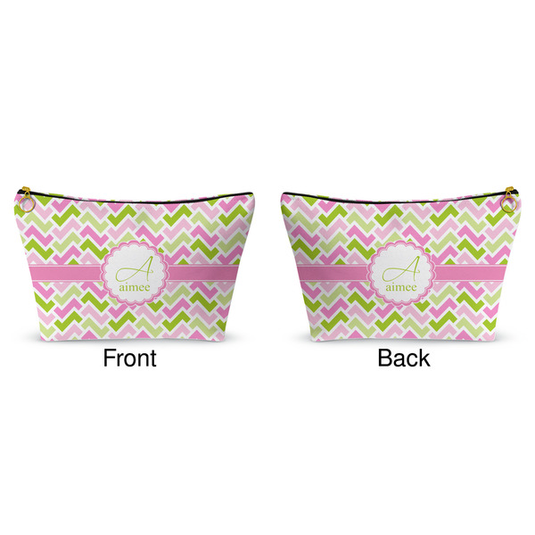 Pink & Green Geometric Makeup Bag Approval