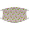Pink & Green Geometric Cloth Face Mask (T-Shirt Fabric)