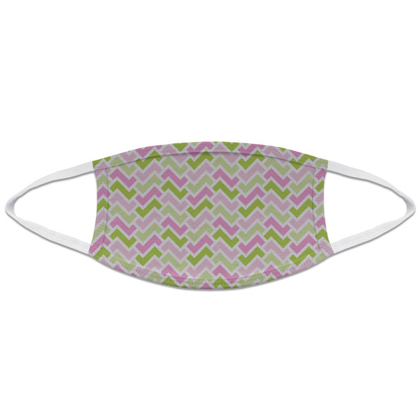 Pink & Green Geometric Mask2