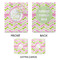 Pink & Green Geometric Medium Gift Bag - Approval