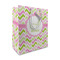 Pink & Green Geometric Medium Gift Bag - Front/Main