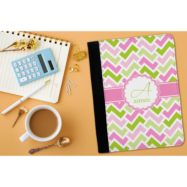 Pink & Green Geometric Medium Padfolio - LIFESTYLE (adult)
