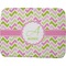 Pink & Green Geometric Memory Foam Bath Mat - 48"x36" (Personalized)