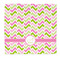 Pink & Green Geometric Microfiber Dish Rag (Personalized)