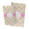 Pink & Green Geometric Microfiber Golf Towel - PARENT/MAIN