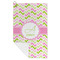 Pink & Green Geometric Microfiber Golf Towels - FOLD