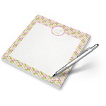 Pink & Green Geometric Notepad (Personalized)