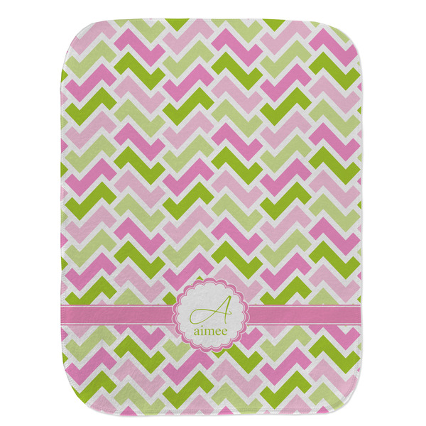 Pink & Green Geometric Old Burp Flat