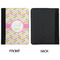 Pink & Green Geometric Padfolio Clipboards - Small - APPROVAL
