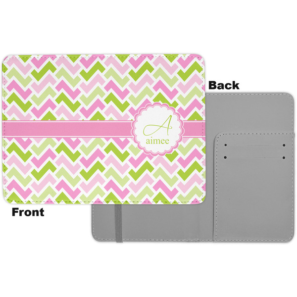 Pink & Green Geometric Passport Holder - Apvl