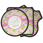 Pink & Green Geometric Iron on Patches (Personalized)