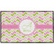 Pink & Green Geometric Personalized - 60x36 (APPROVAL)