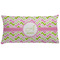 Pink & Green Geometric Pillow Case (Personalized)