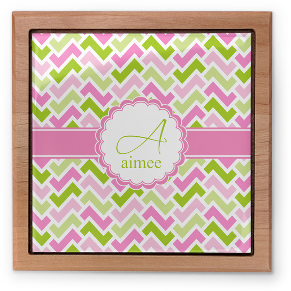 Pink & Green Geometric Pet Urn - Apvl