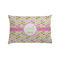 Pink & Green Geometric Pillow Case - Standard - Front