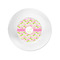 Pink & Green Geometric Plastic Party Appetizer & Dessert Plates - Approval