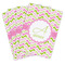 Pink & Green Geometric Playing Cards - Hand Back View