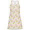 Pink & Green Geometric Racerback Dress - Small